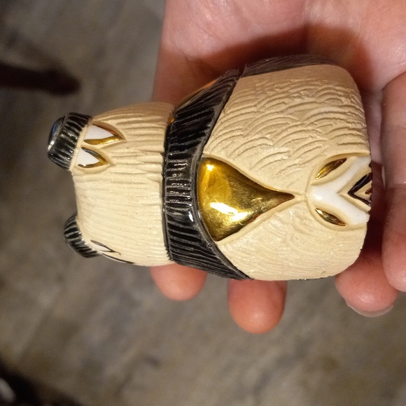 Gold accented baby panda set of 2 - Picture 6 of 7